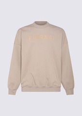 FEAR OF GOD DUSTYY BEIGE COTTON SWEATSHIRT