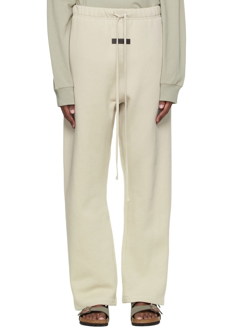 Fear of God ESSENTIALS Beige Relaxed Lounge Pants