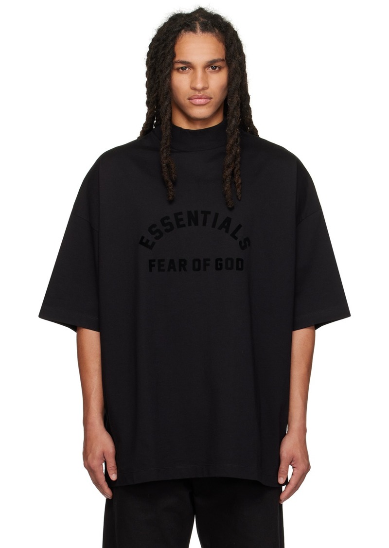 Fear of God ESSENTIALS Black Bonded T-Shirt