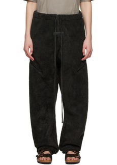 Fear of God ESSENTIALS Black Polyester Lounge Pants