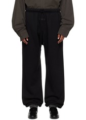 Fear of God ESSENTIALS Black Relaxed Sweatpants
