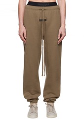Fear of God ESSENTIALS Brown Drawstring Lounge Pants
