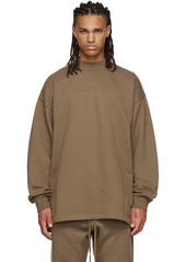 Fear of God ESSENTIALS Brown Relaxed Sweatshirt