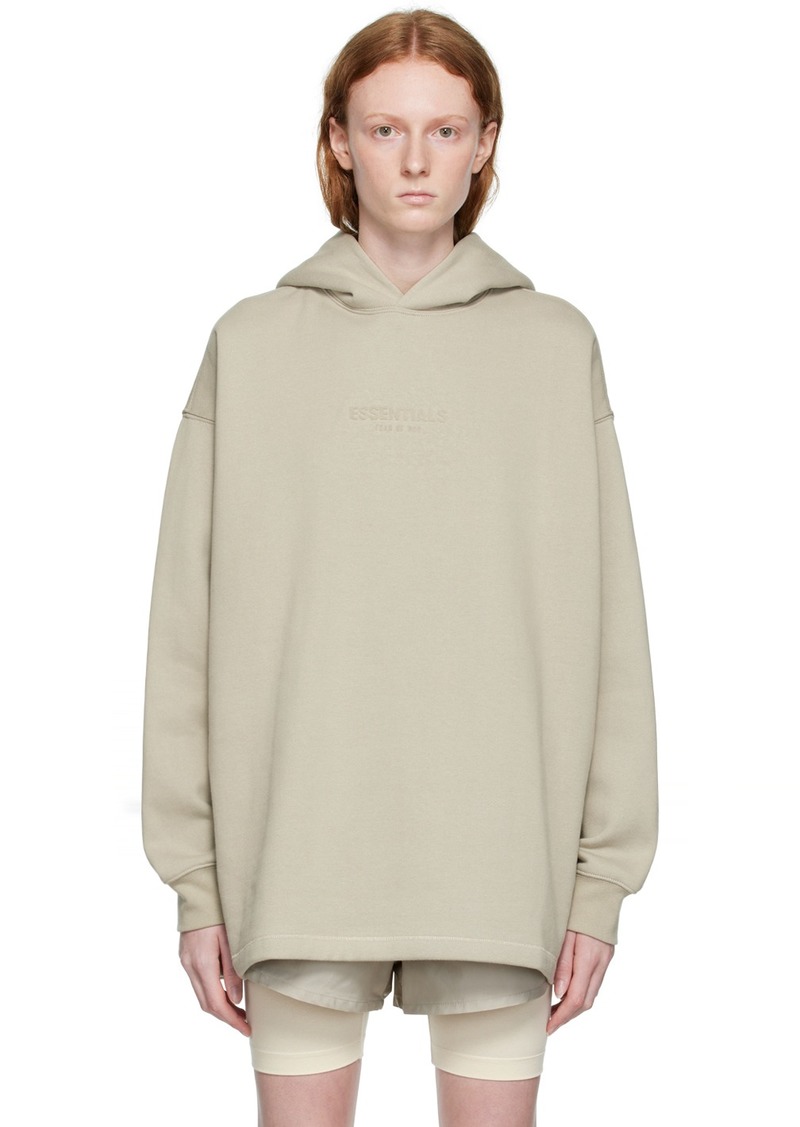 Fear of God ESSENTIALS Gray Relaxed Hoodie