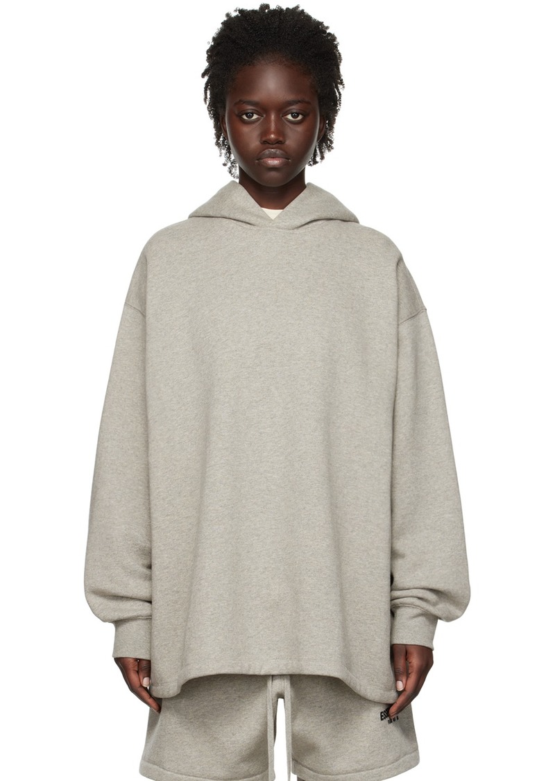 Fear of God ESSENTIALS Gray Relaxed Hoodie