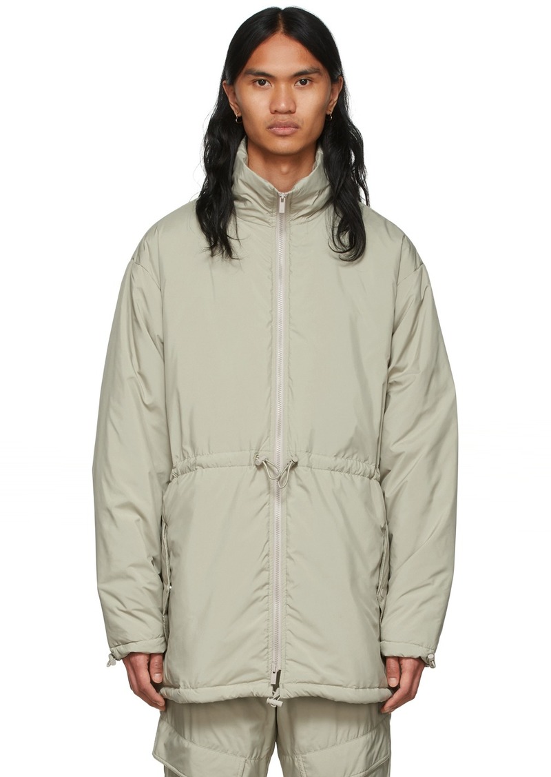 Fear of God ESSENTIALS Green Polyester Jacket