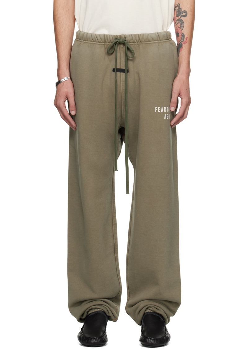 Fear of God ESSENTIALS Khaki Heavy Sweatpants