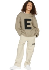 Fear of God ESSENTIALS Kids Beige '1977' Relaxed Lounge Pants