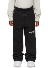 Fear of God ESSENTIALS Kids Black Relaxed Lounge Pants