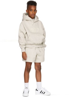 Fear of God ESSENTIALS Kids Off-White '1977' Shorts