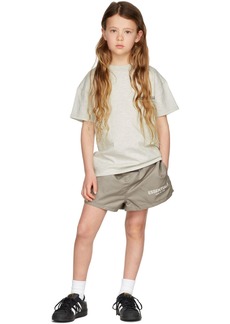 Fear of God ESSENTIALS Kids Taupe Running Shorts