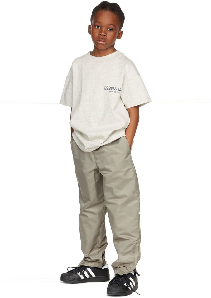 Fear of God ESSENTIALS Kids Taupe Track Pants