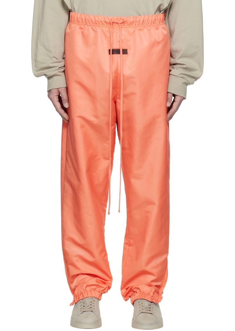 Fear of God ESSENTIALS Pink Drawstring Track Pants