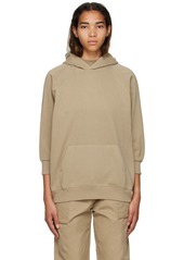 Fear of God ESSENTIALS Tan Cotton Hoodie