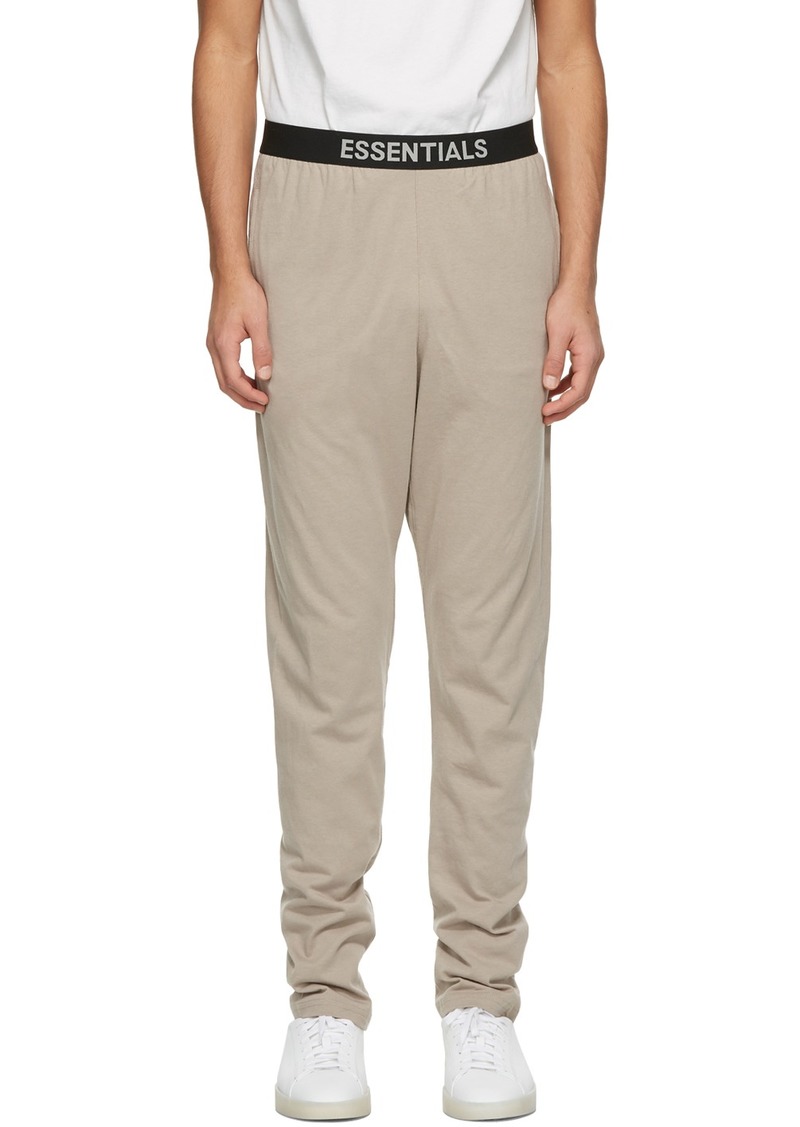 Fear of God ESSENTIALS Tan Jersey Lounge Pants