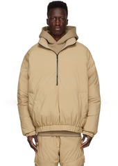 Fear of God ESSENTIALS Tan Polyester Jacket