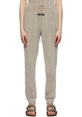 Fear of God ESSENTIALS Taupe Cotton Lounge Pants