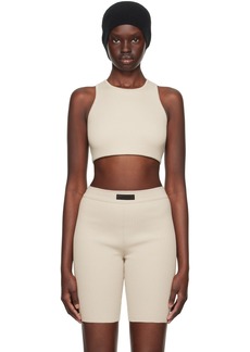 Fear of God ESSENTIALS Taupe Patch Tank Top