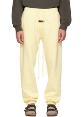 Fear of God ESSENTIALS Yellow Drawstring Lounge Pants