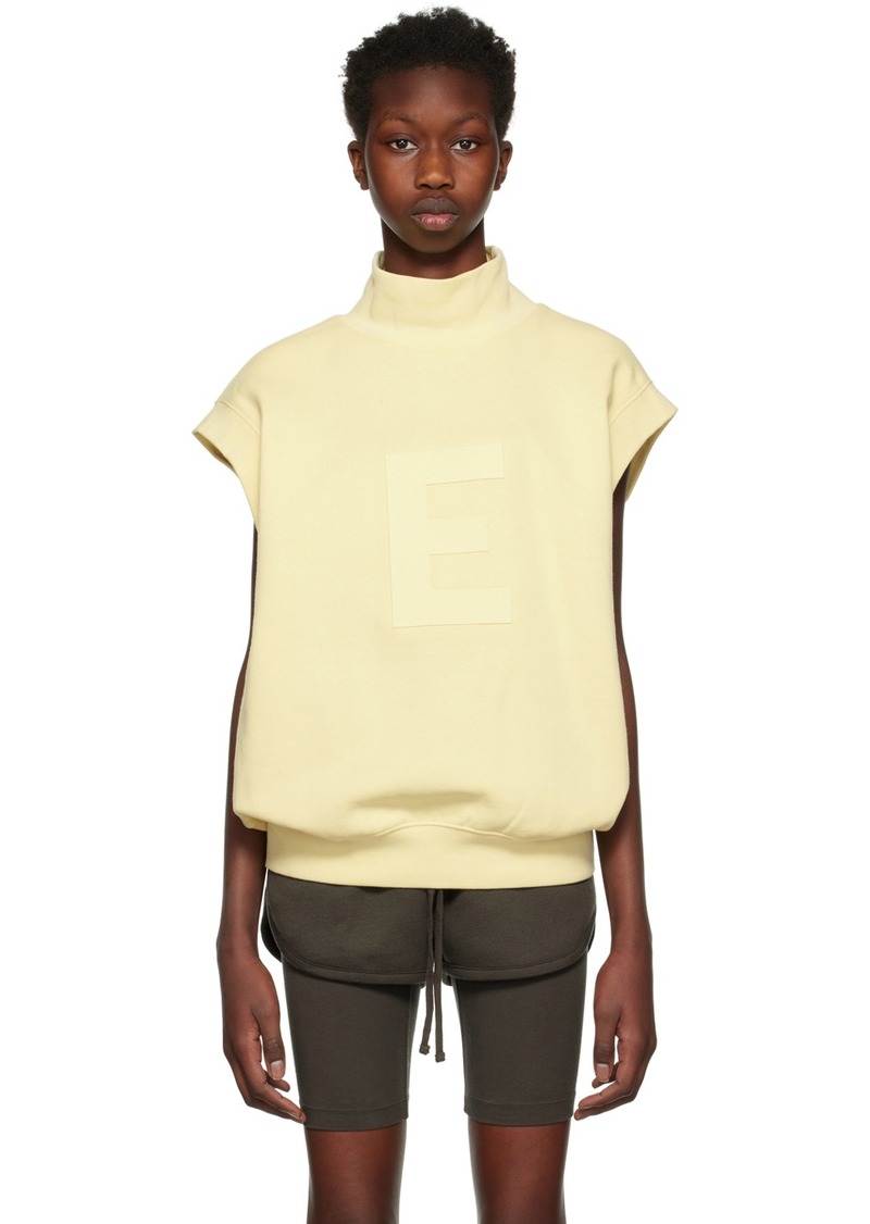 Fear of God ESSENTIALS Yellow Mock Neck Vest