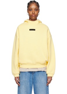Fear of God ESSENTIALS Yellow Pullover Hoodie
