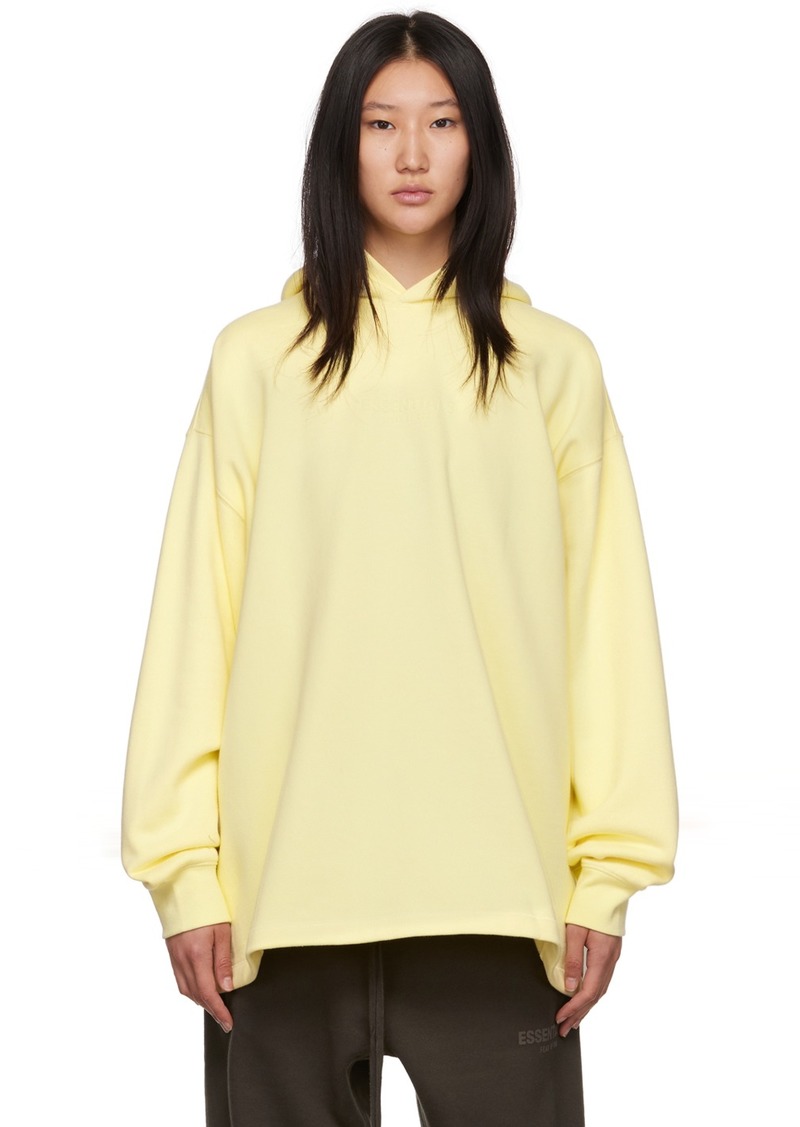 Fear of God ESSENTIALS Yellow Relaxed Hoodie