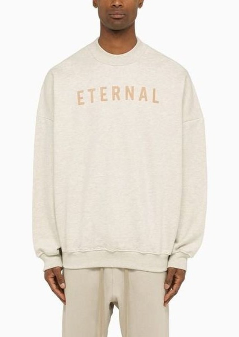 Fear of God Eternal oatmeal crew neck sweatshirt
