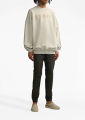 Fear of God logo-embroidered cotton sweatshirt