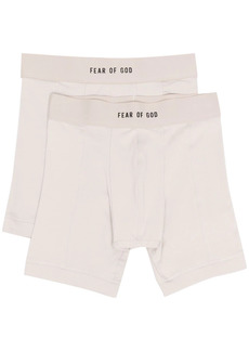 Fear of God logo-waist cotton boxer briefs