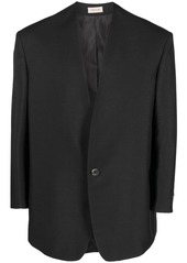 Fear of God single-breasted collarless blazer