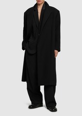 Fear of God Stand Collar Cotton Blend Overcoat