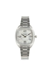 Fendi 28MM Stainless Steel & Diamond Bracelet Watch