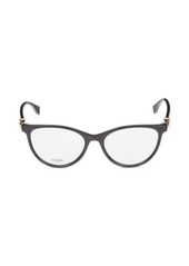 Fendi 49MM Cat Eye Optical Glasses
