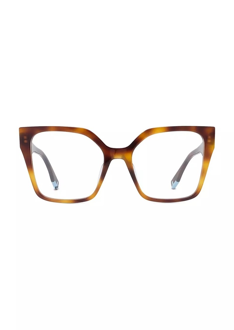 Fendi 54MM Square Eyeglasses