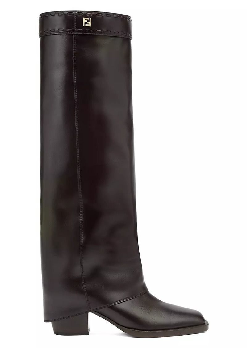 Fendi 55MM Leather Boots