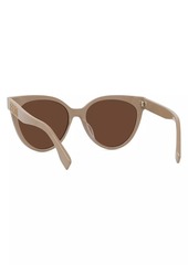 Fendi 56MM Rounded Cat Eye Sunglasses