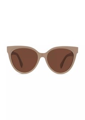 Fendi 56MM Rounded Cat Eye Sunglasses