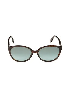 Fendi 57MM Cat Eye Sunglasses