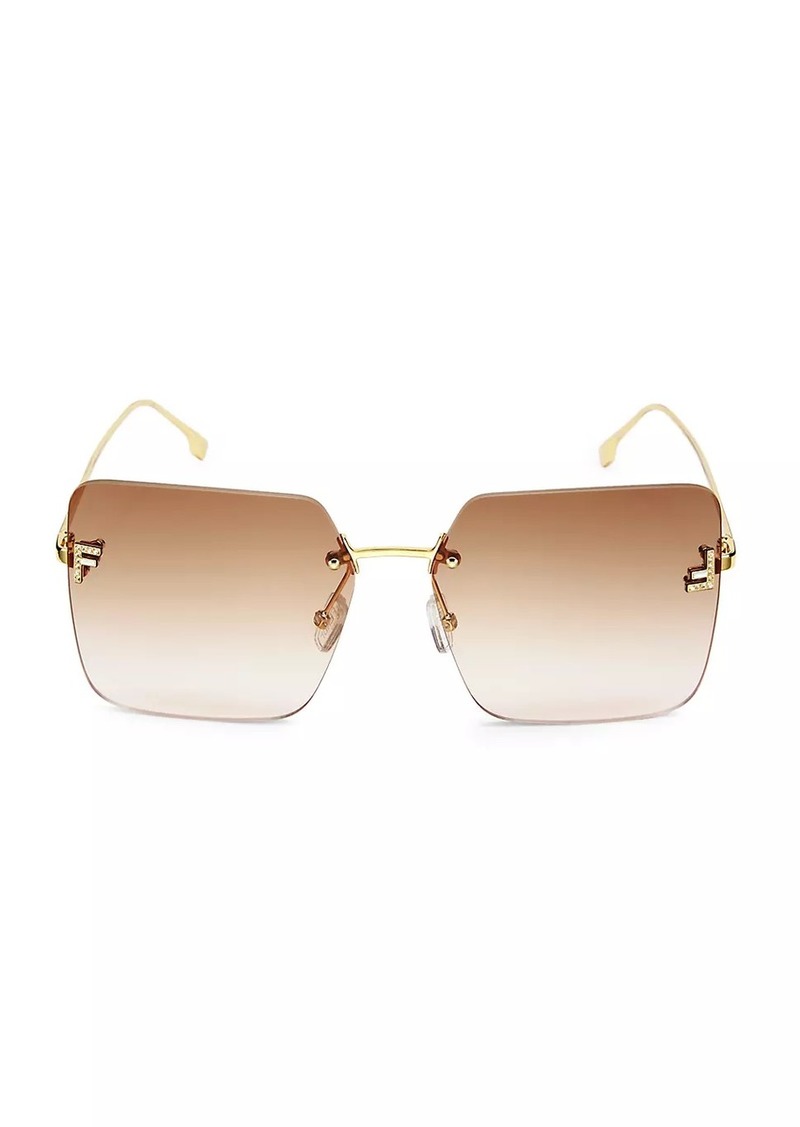 Fendi 59MM Square Sunglasses