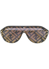 Fendi aviator FF print sunglasses