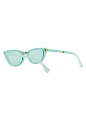 Fendi Baguette Anniversary 53MM Cat-Eye Sunglasses