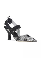 Fendi Colibri 85MM Strass-Embellished Pumps