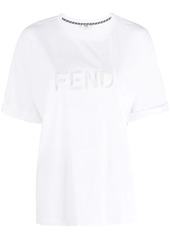 Fendi cut-out logo T-shirt