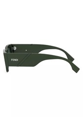 Fendi 51MM Rectangular Sunglasses