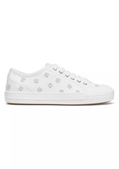 Fendi Domino Embroidered Low-Top Sneakers