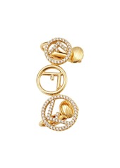 F is Fendi clip-on earring