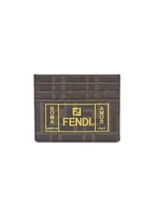 Fendi FF motif fabric cardholder