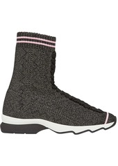 Fendi fabric sock sneakers