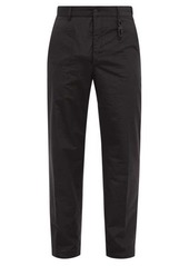 Fendi - Multi-pocket Cotton-blend Shell Trousers - Mens - Black