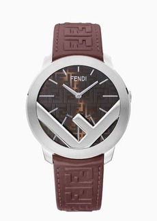 FENDI 41 mm round watch with F is Fendi logo